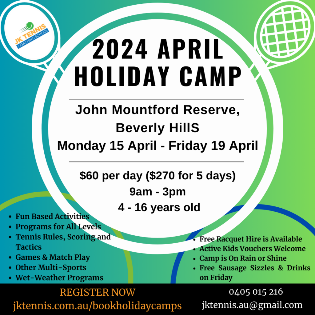 SCHOOL HOLIDAY CAMPS - Apr24